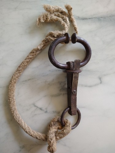 Ancien pince nez mouchette - pince,