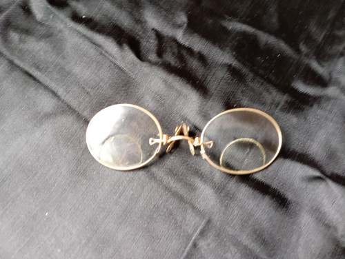 Binocle pince nez - pince-nez, ancien