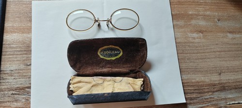 Lunette ancienne pince - ancienne, nez