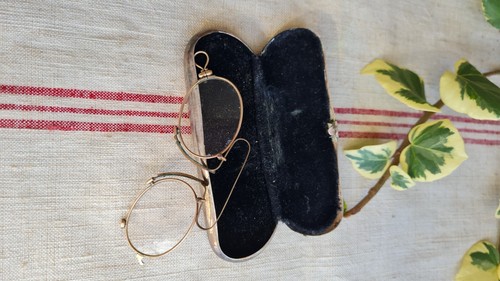 Ancienne binocle lunette pince - ancienne,
